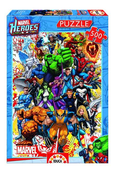 Educa-puzzle-500-Herois-da-Marvel